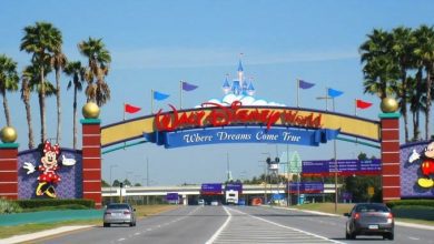 Disney World Entrance Sign