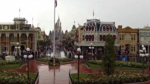 Rainy Day at Magic Kingdom