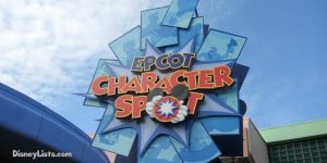 Epcot Character Spot