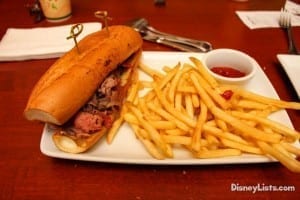 Carved Prime Chuck Roast Beef Sandwich