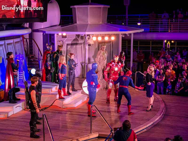 avengers cruise ship movie