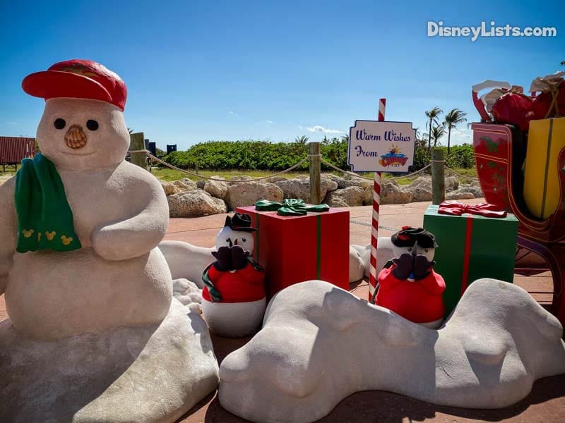 holiday wish decor disney cruise 2022