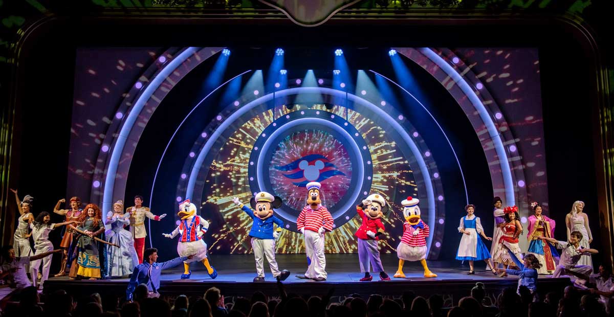 disney cruise line stage shows