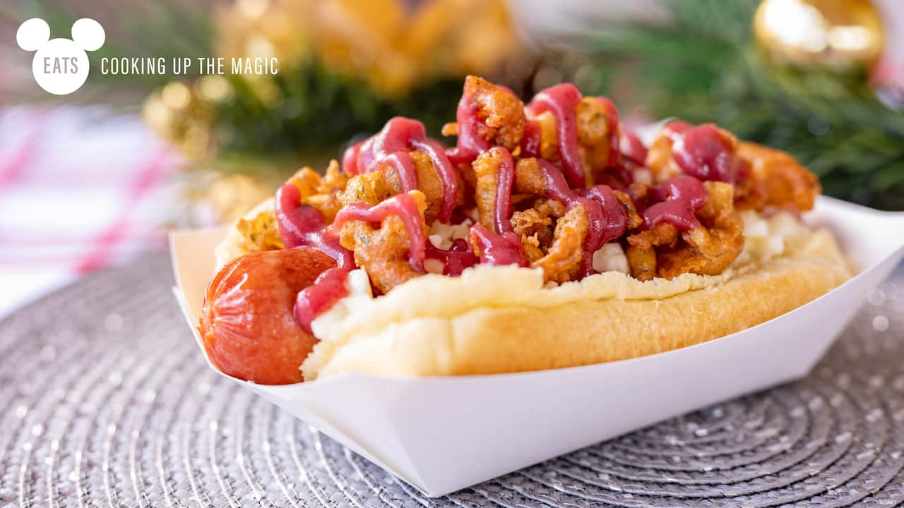 Disney Recipes: Holiday Dinner Hot Dog Recipe from Casey's Corner at ...